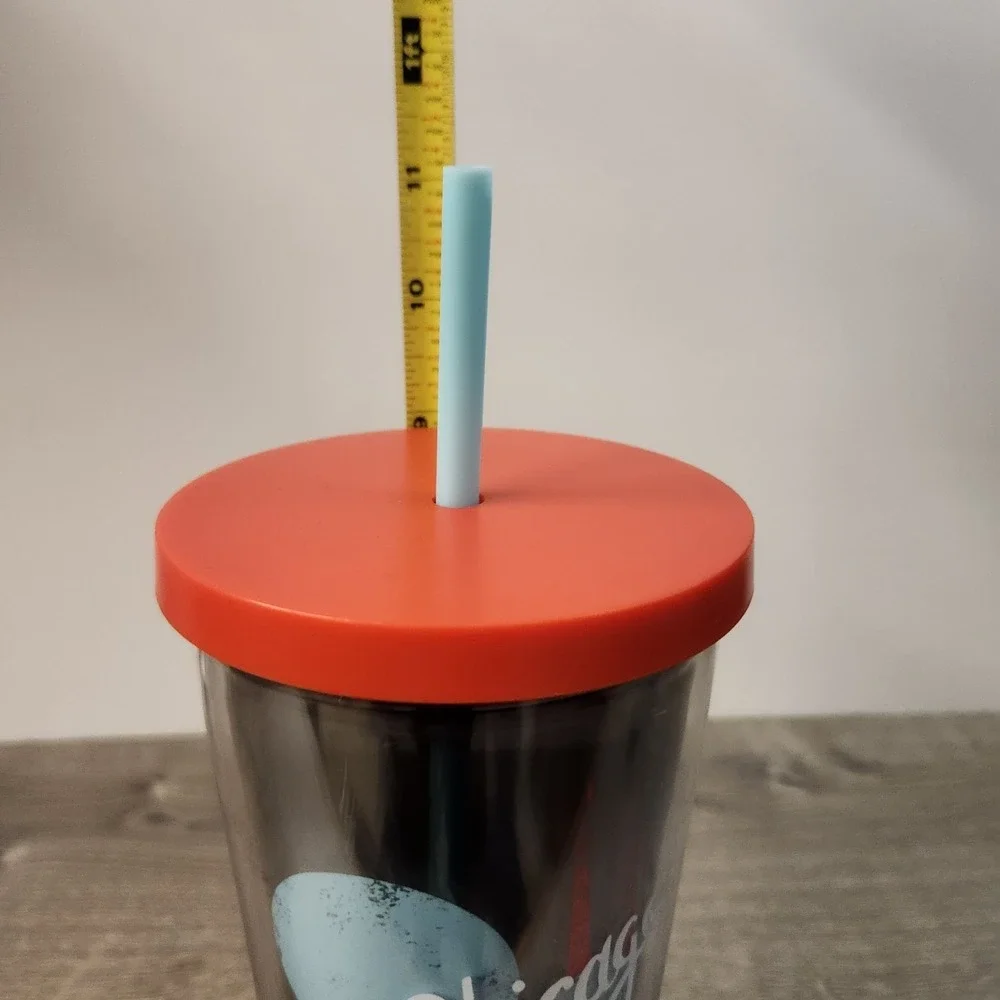 Starbucks Chicago Illinois City Collection Cold Drink Cup 24 Oz Acrylic Tumbler‎